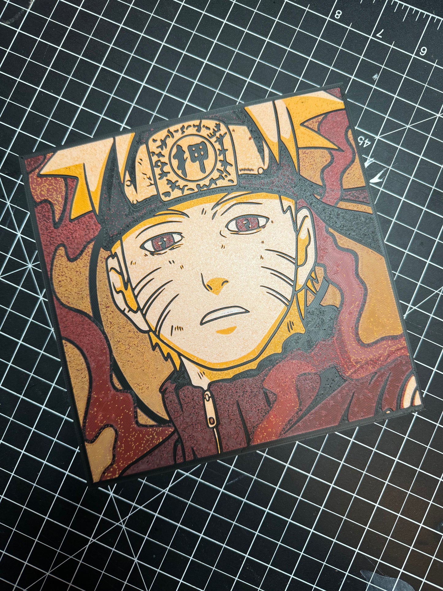 ( Wall Art ) Uzumaki Naruto 3D Art Print