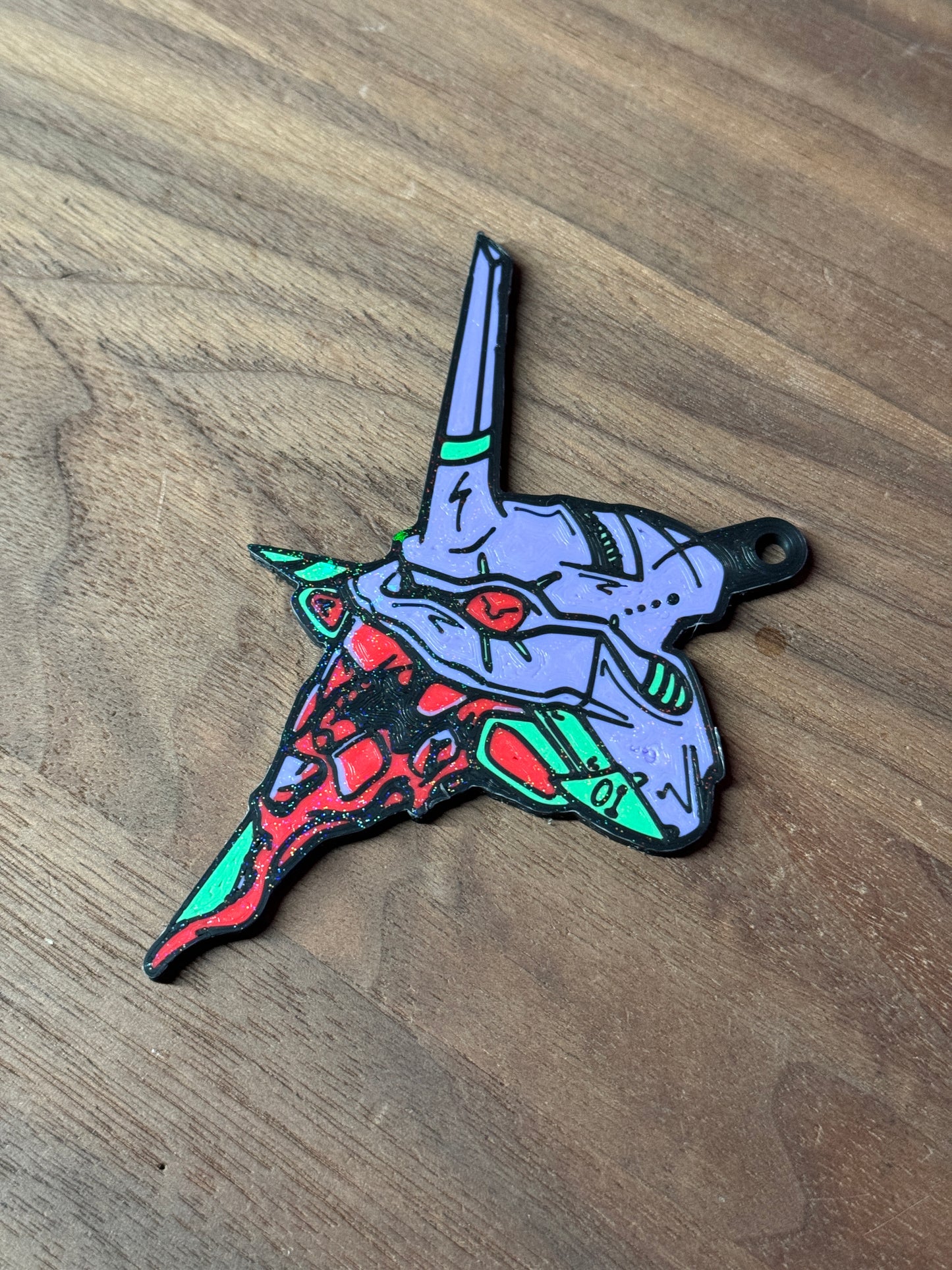 ( Key Chains ) Evangelion 3D Printed Keychain