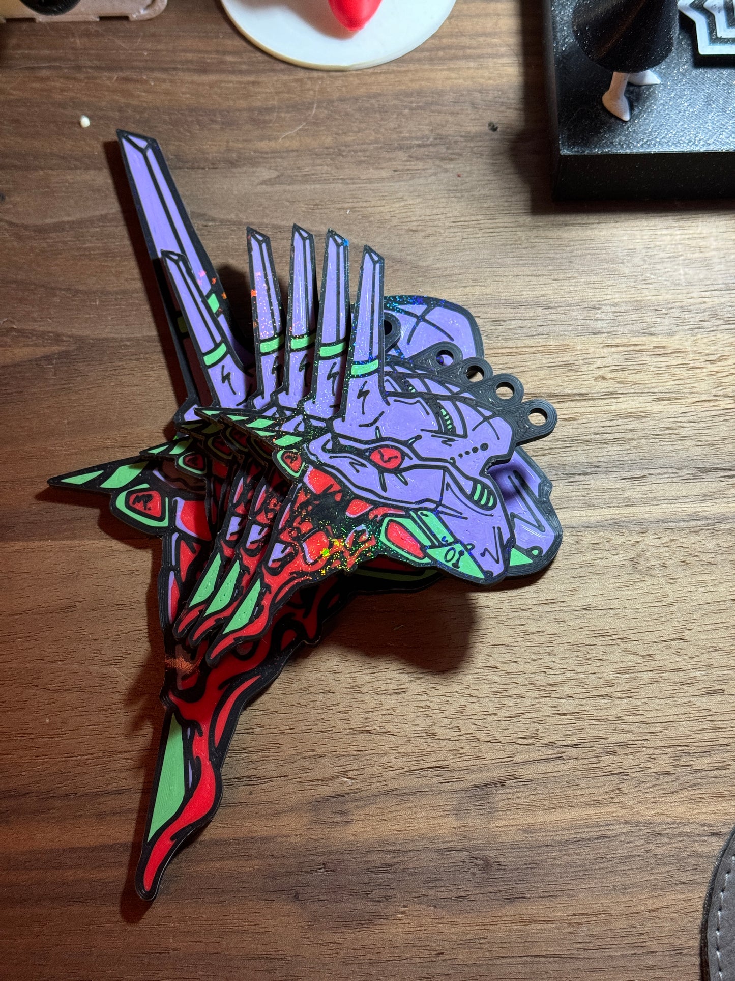 ( Key Chains ) Evangelion 3D Printed Keychain